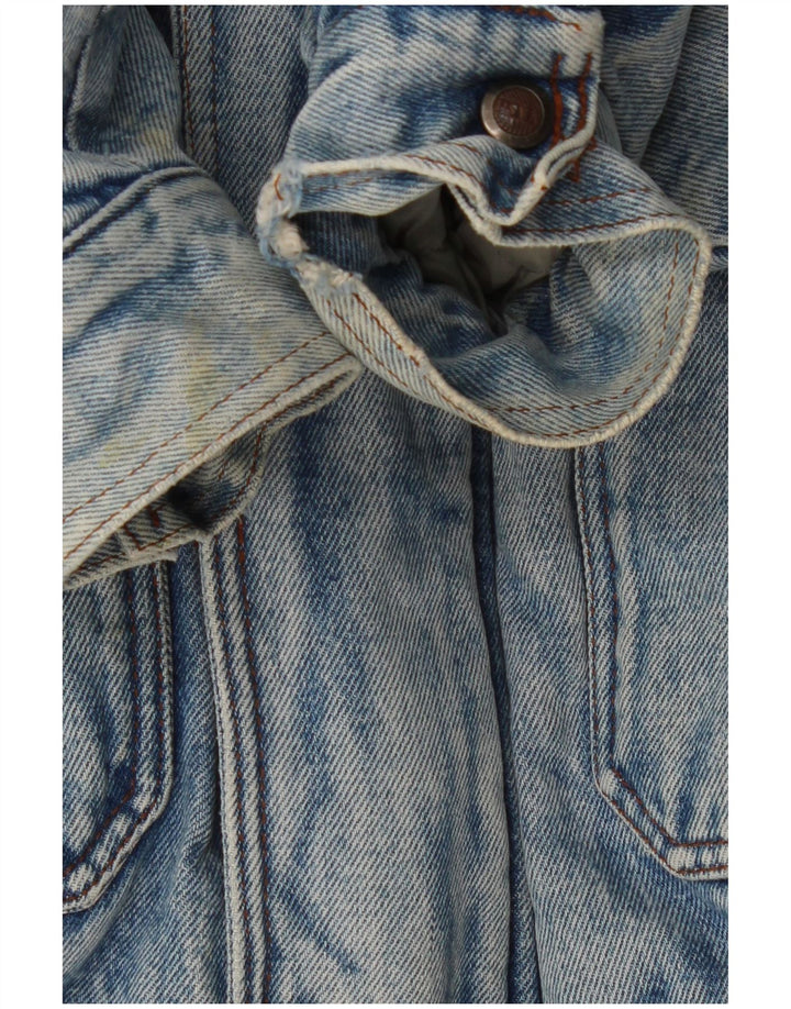 MASH muška Sherpa traper jakna UK 42 XL plavi pamuk