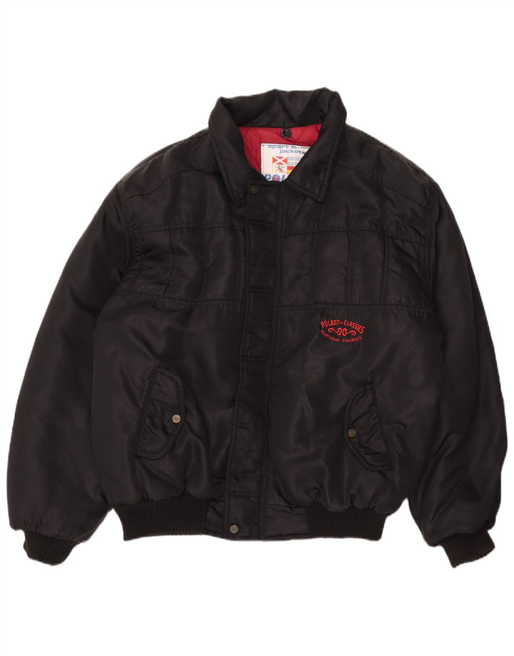 Polbot muška bomber jakna UK 42 XL crni poliamid