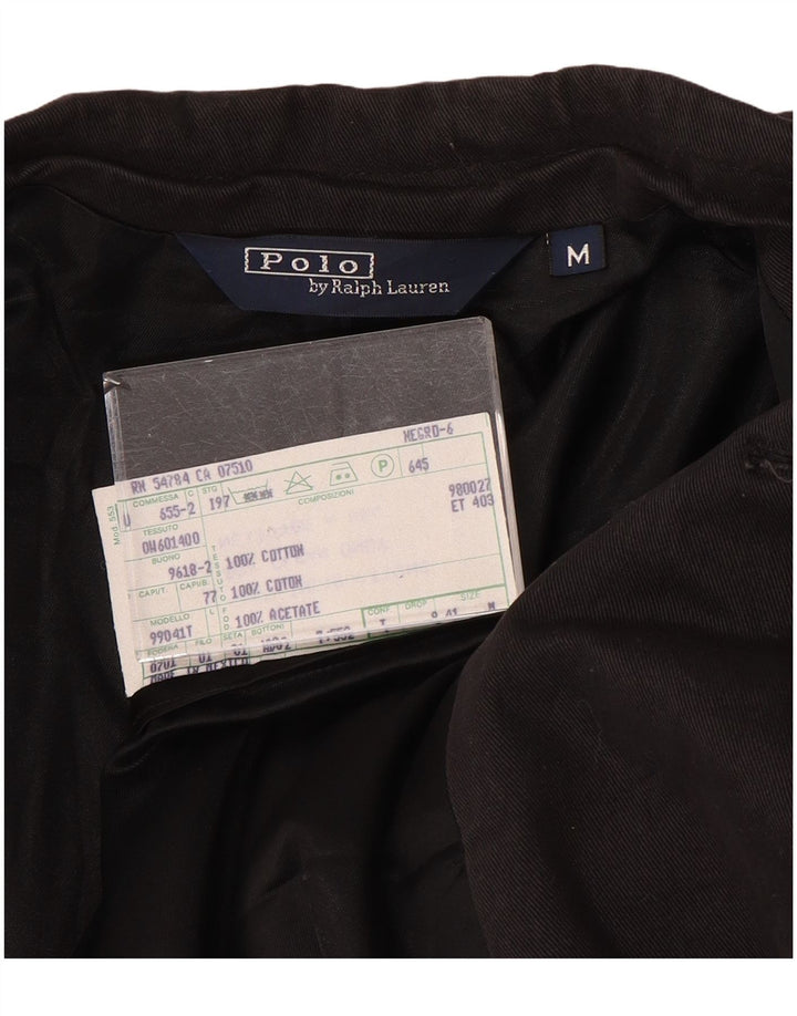 Polo Ralph Lauren muška jakna sa 3 gumba UK 38 srednje crni pamuk