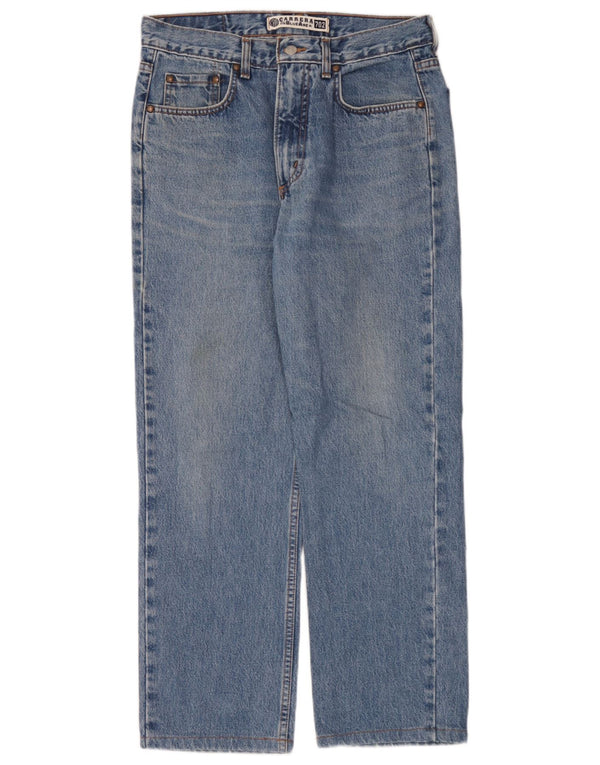 Carrera Mens 702 Straight Jeans W33 L28 Plavi pamuk