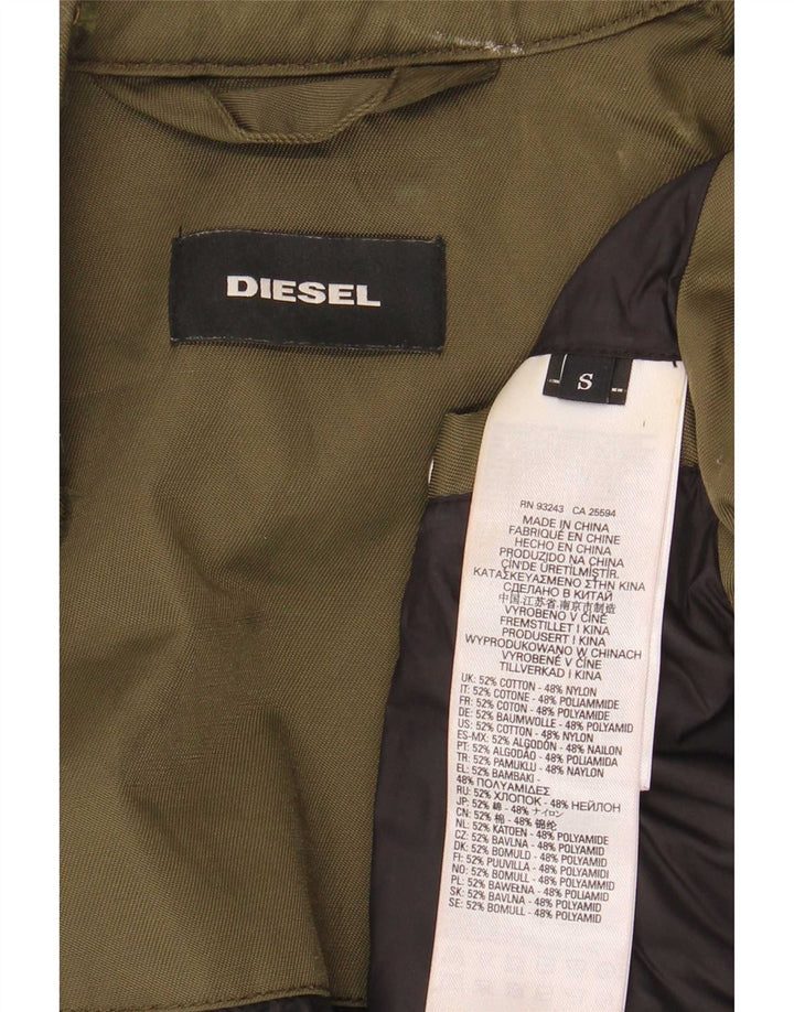 Diesel muška bomber jakna UK 36 Mala kaki boja