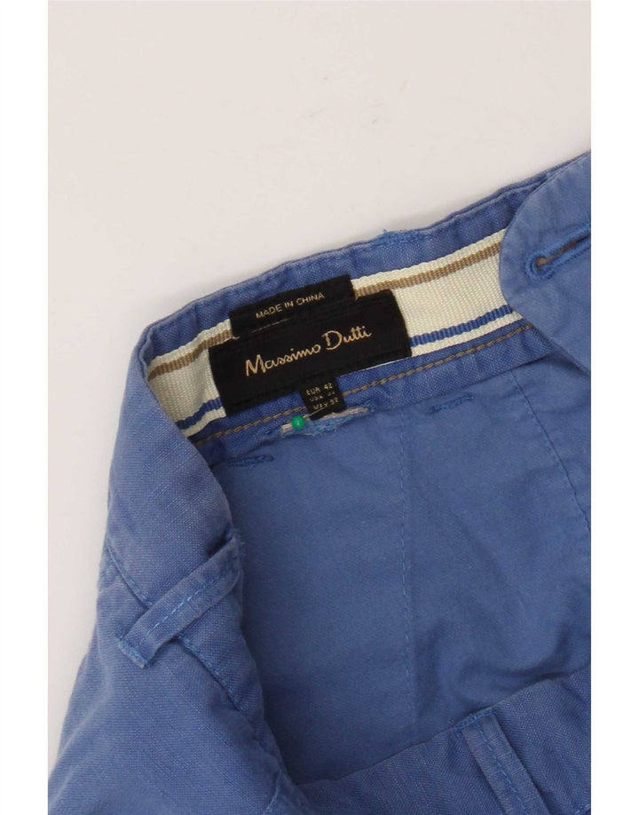 Massimo Dutti muške kargo kratke hlače EU 42 velike W32 plave