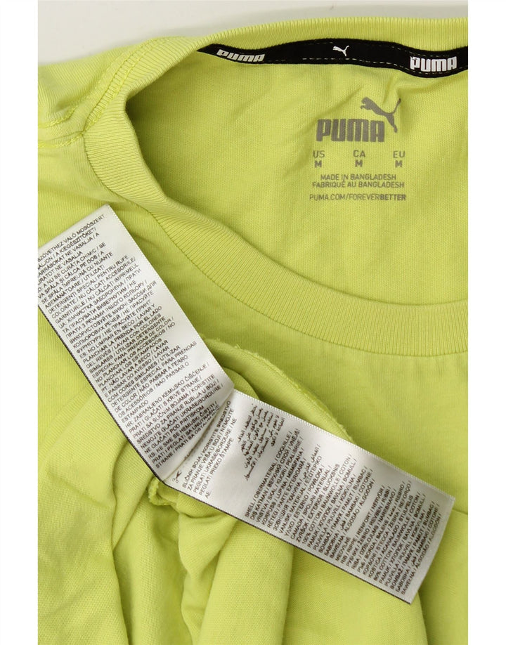 PUMA muški grafički prsluk Srednje zeleni pamuk
