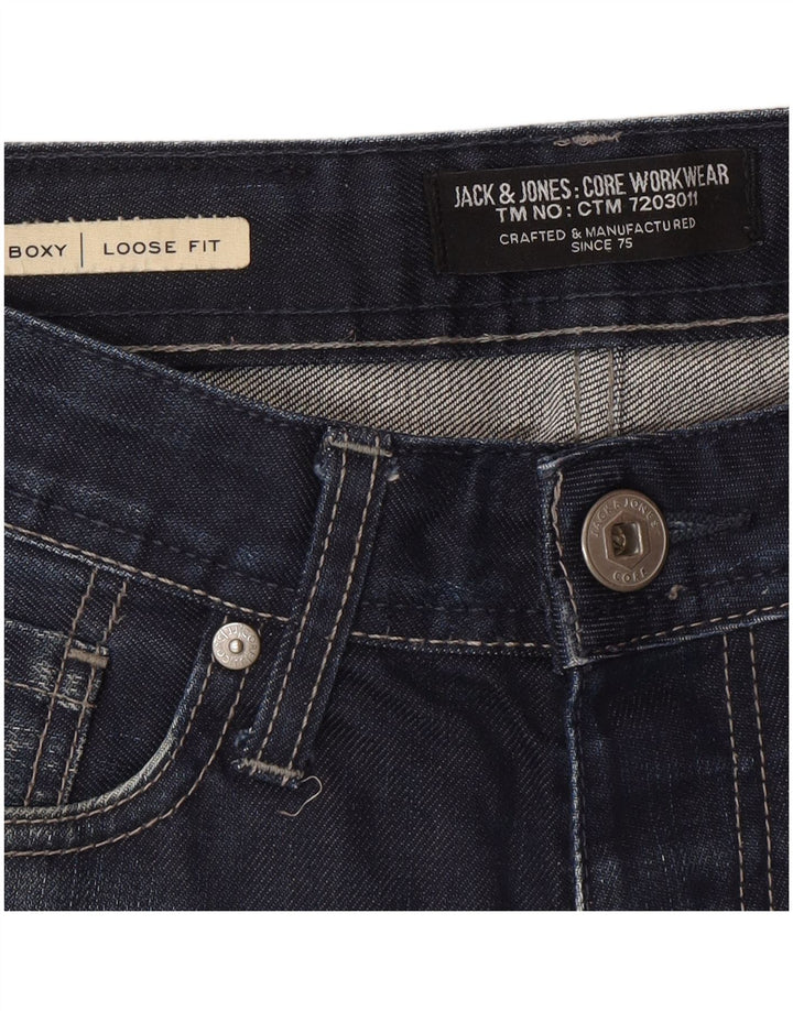 Jack & Jones Muške široke traperice u kutiji W28 L30 Plave