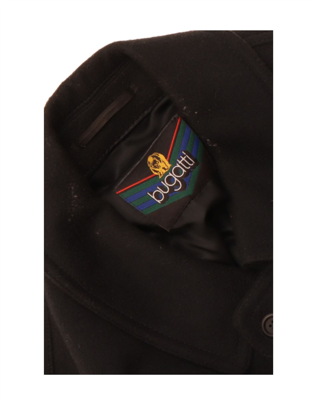 Bugatti muški kaput UK 38 srednje crne vune