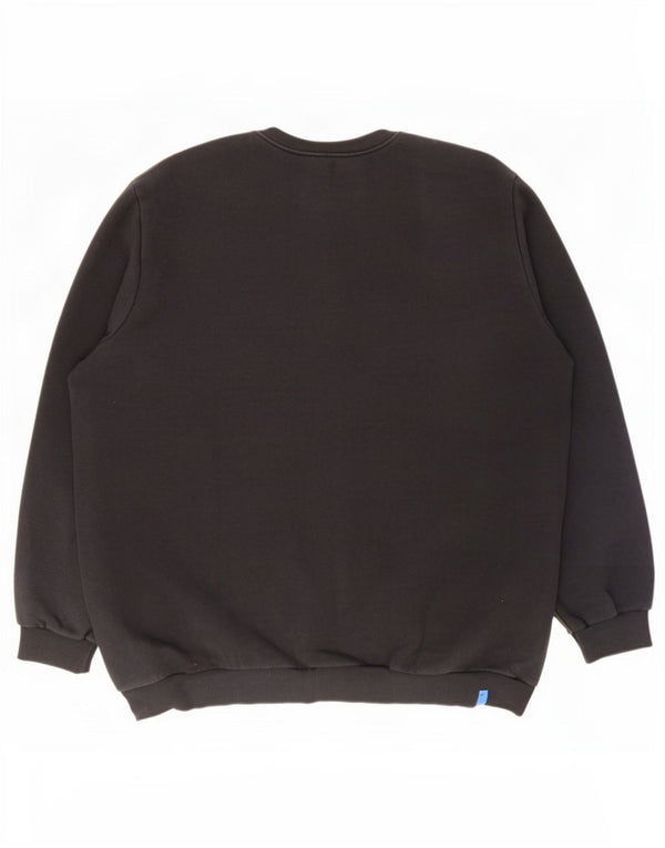 Adidas muški džemper 2XL crni pamuk u boji