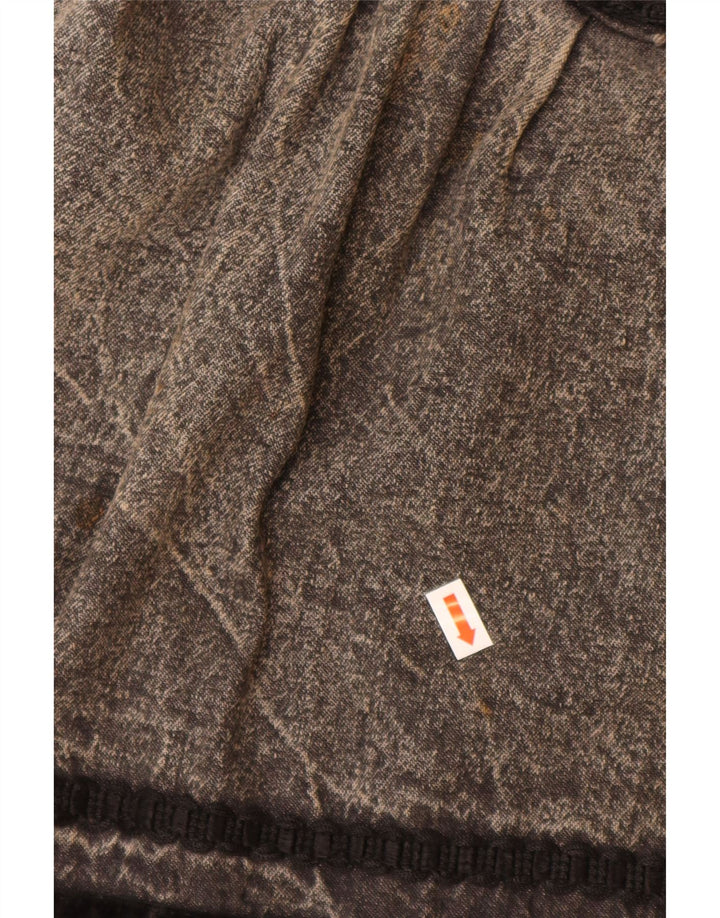 VINTAGE ženska traper suknja W28 srednje siva