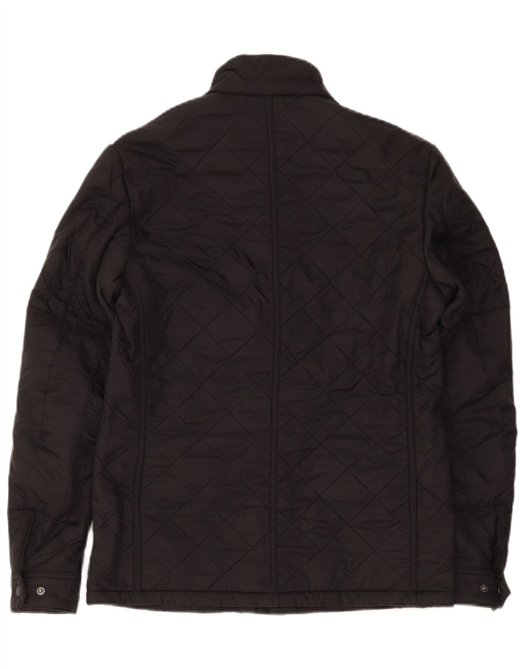 Barbour muška prošivena jakna UK 36 mali crni poliester