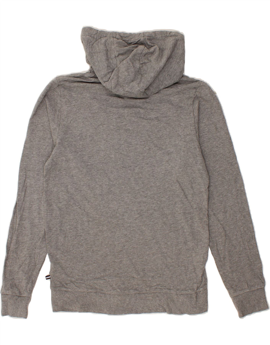 JACK & JONES Mens Graphic Hoodie Jumper Medium Grey Cotton Vintage Jack & Jones and Second-Hand Jack & Jones from Messina Hembry 