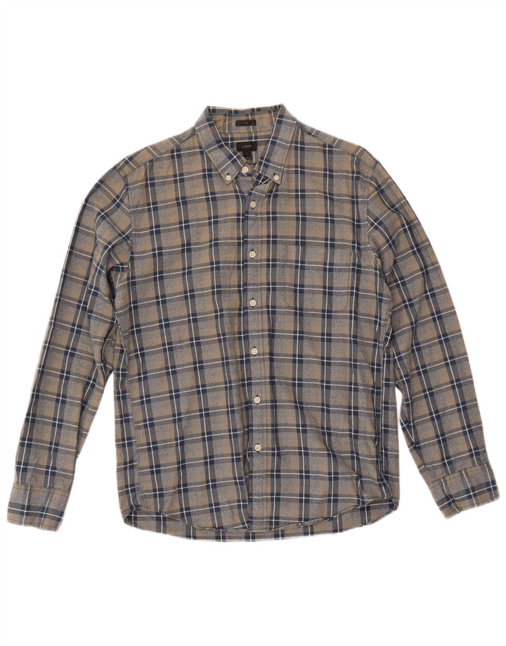 J. Crew muška uska košulja velikog šarenog kariranog pamuka