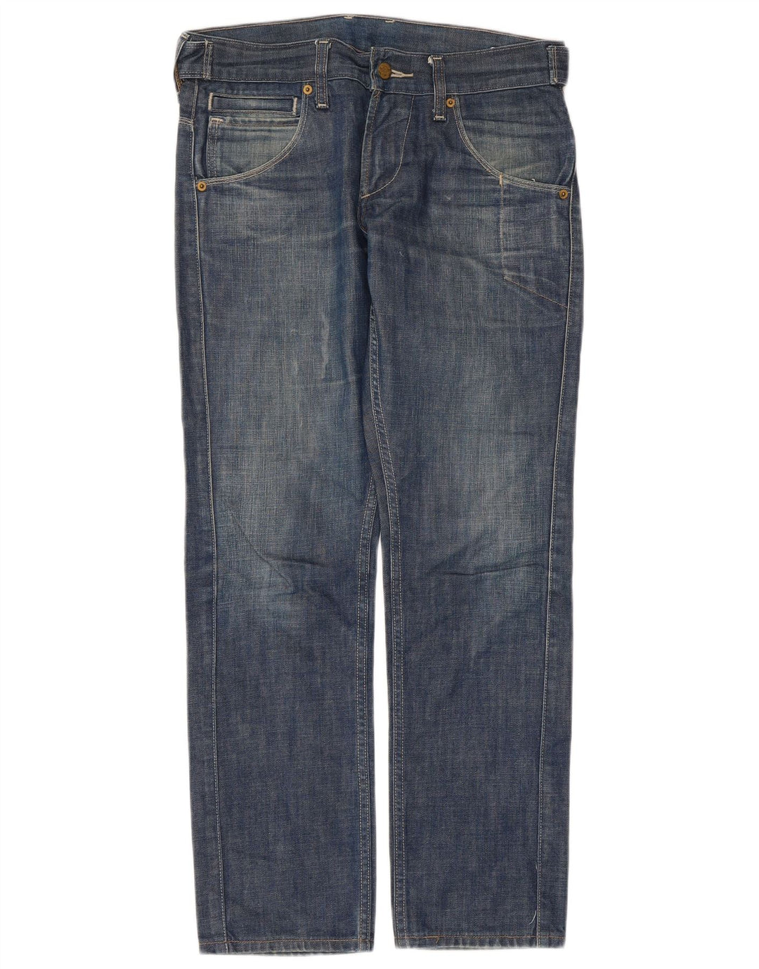 Levi's ženske uske traperice W30 L30 plavi pamuk