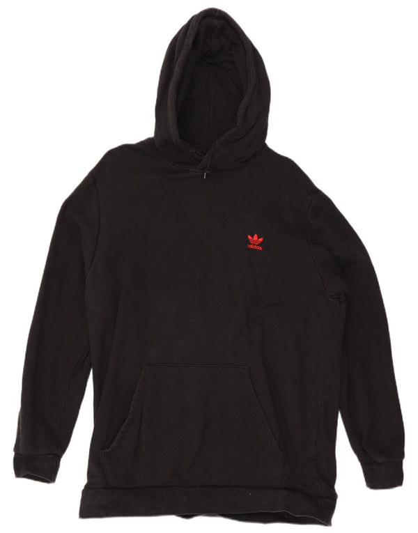 ADIDAS Muška majica s kapuljačom XL crni pamuk