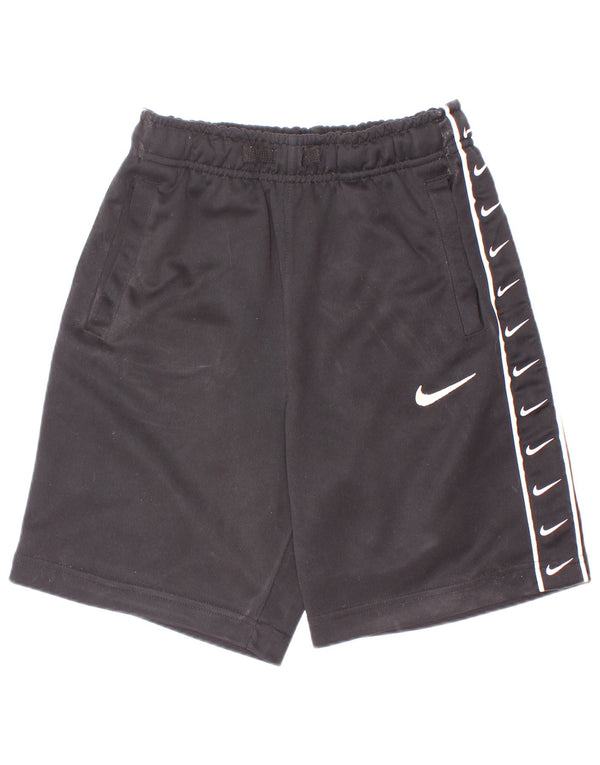Nike Boys Graphic Sport Shorts 10-11 Years Medium Black Polyester