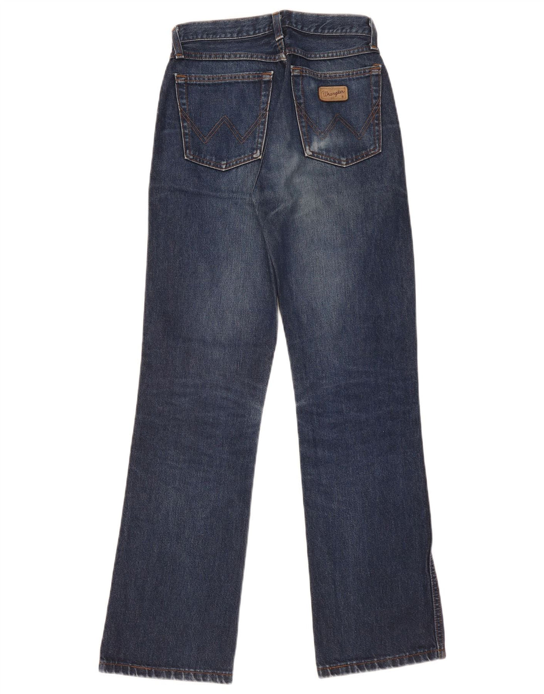 Muške traperice Wrangler Bootcut W28 L32 tamnoplavi pamuk