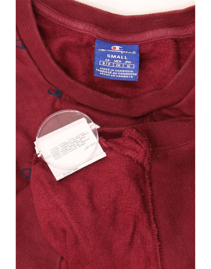 Champion muška majica s grafičkim motivima Mali bordo pamuk