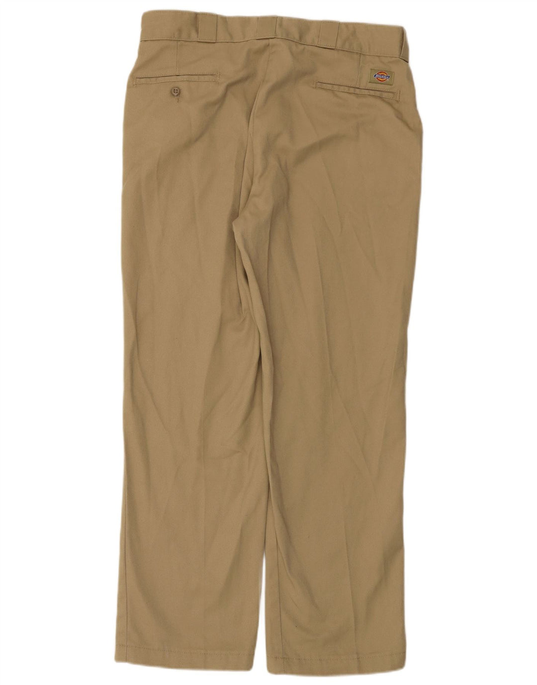 Dickies muške ravne chino hlače W36 L30 bež poliester