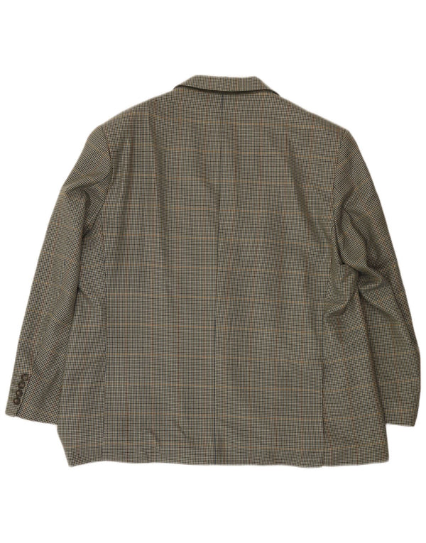 Marks & Spencer muška jakna sa 2 gumba UK 46 XL Green Houndstooth