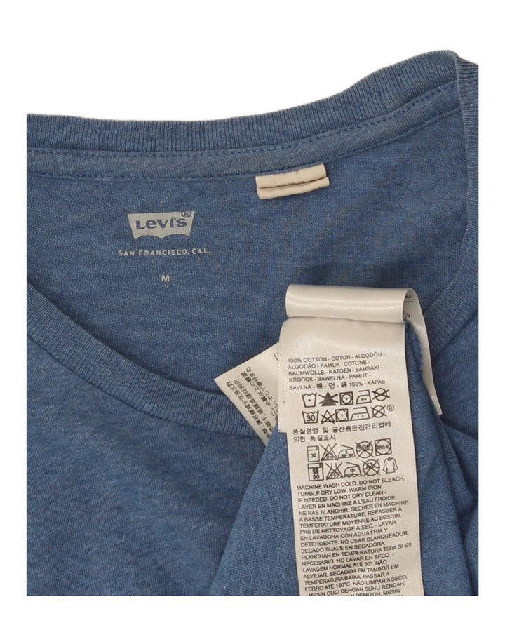 Levi's ženska majica kratkih rukava s grafičkim motivima UK 12 Srednje plavi pamuk