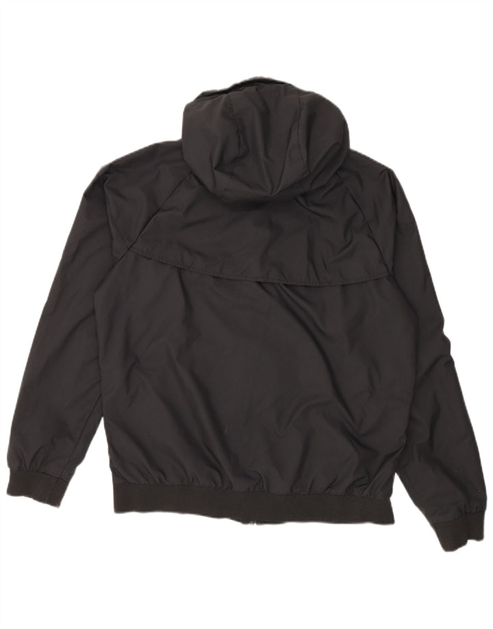 NIKE muška vjetrovka s kapuljačom UK 38 srednji crni poliester