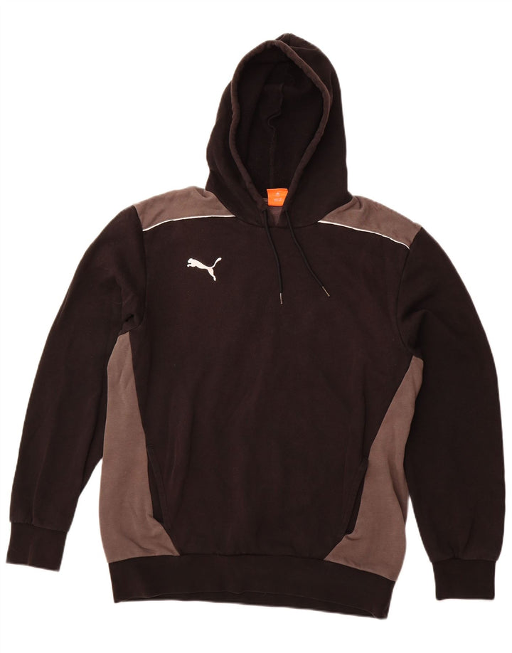 PUMA Muška majica s kapuljačom velike crne boje