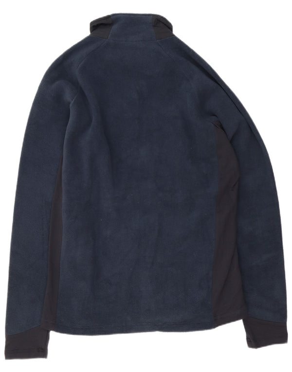 Kappa muška jakna od flisa UK 42 XL tamnoplava poliesterska boja