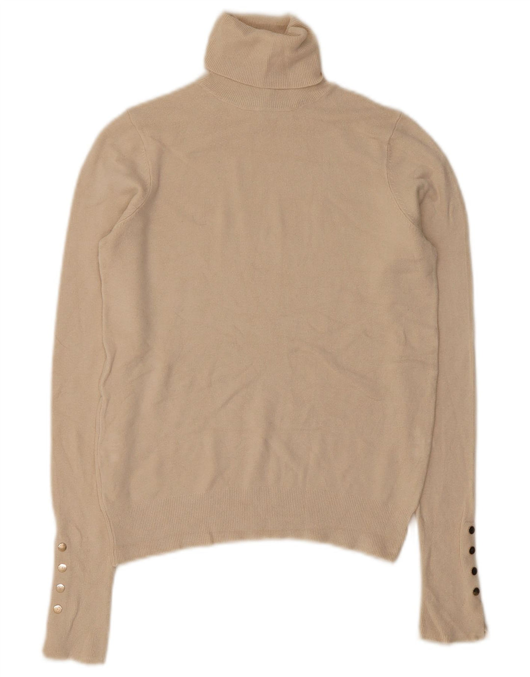 Zara ženski pulover s rol izrezom UK 10 Small Beige