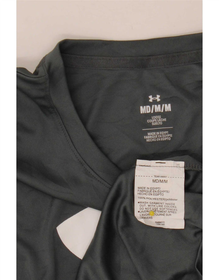 Under Armour muška grafička majica kratkih rukava srednje sivi poliester