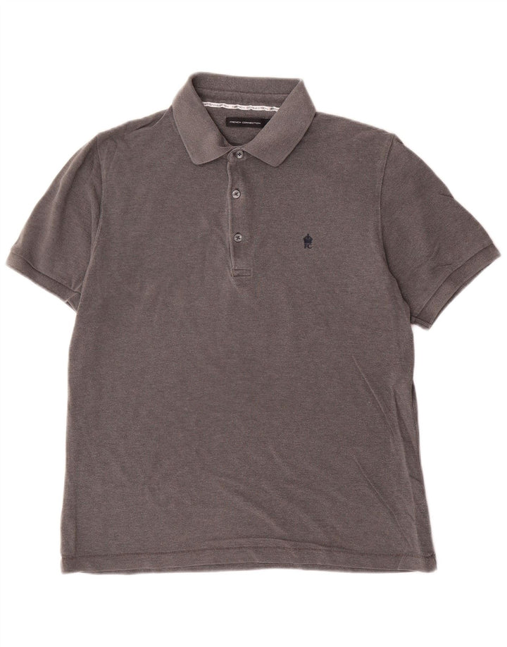 FRENCH CONNECTION Muška polo majica Srednje sivi pamuk