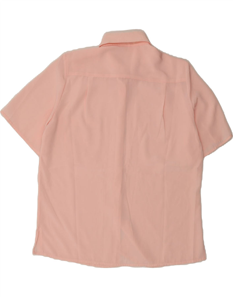 RENATO BALESTRA Womens Oversized Short Sleeve Shirt IT 44 Medium Pink Vintage Renato Balestra and Second-Hand Renato Balestra from Messina Hembry 