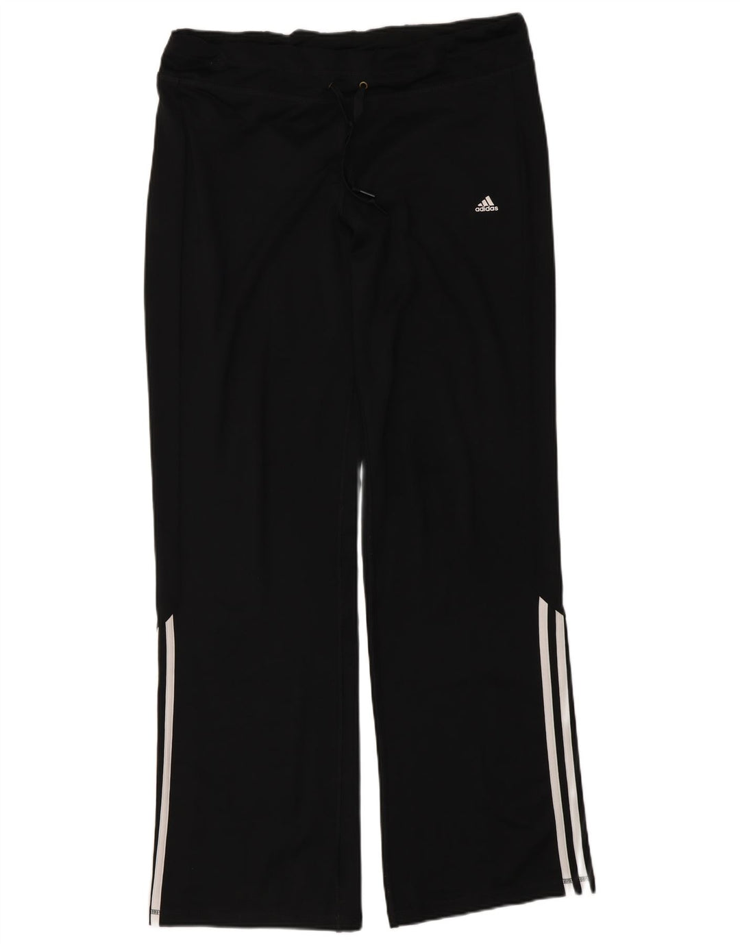 Adidas ženske hlače za trenirku Climalite UK 16/18 velike crne poliesterske