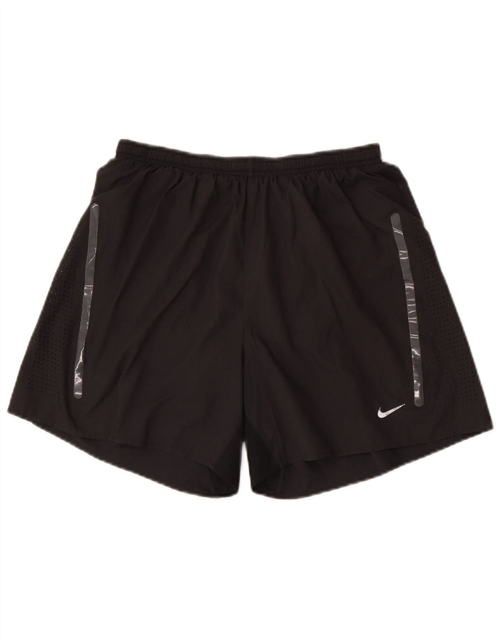 NIKE muške Dri Fit sportske kratke hlače srednje crne boje od poliestera