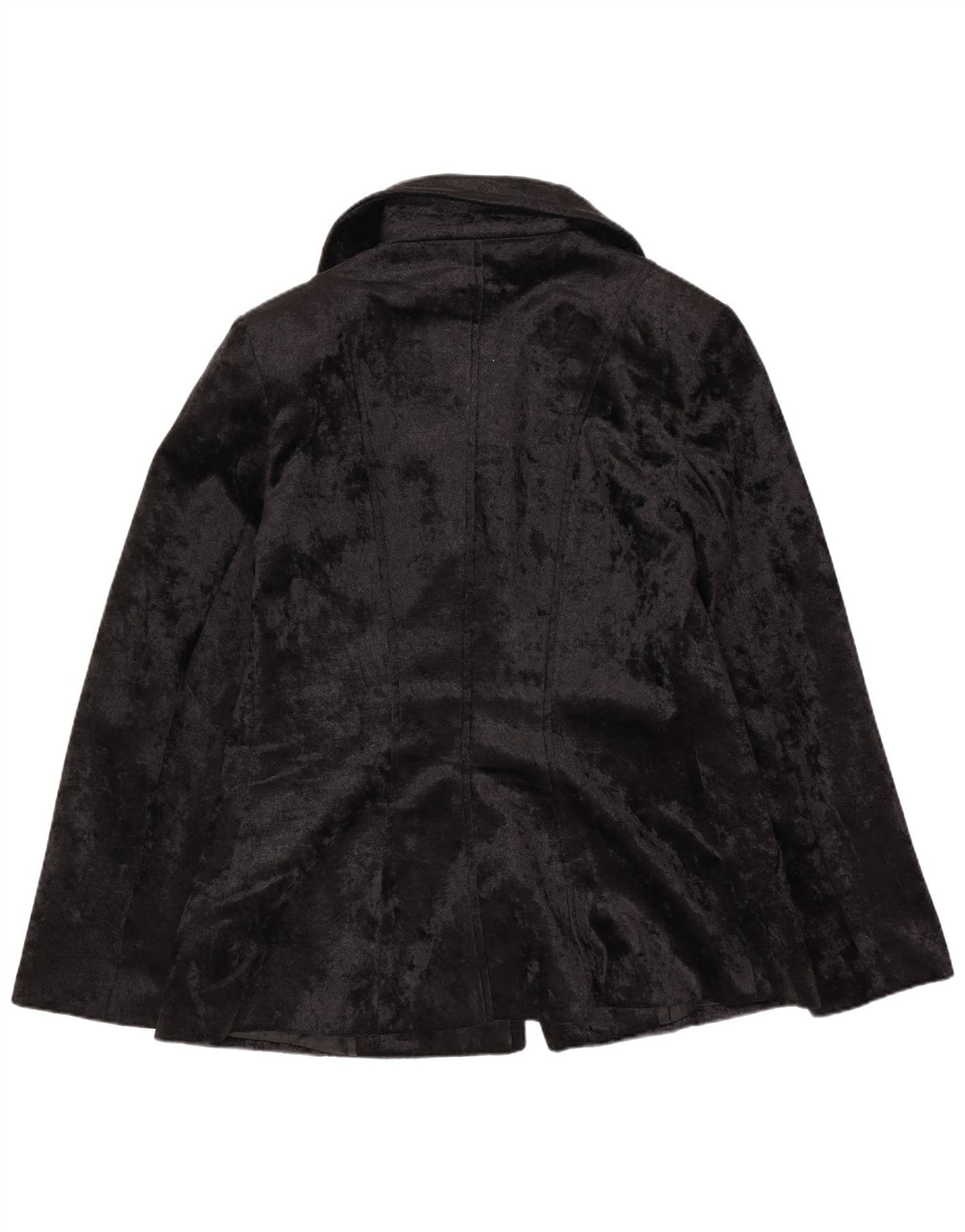 Sportstaff ženski sako s dvostrukim kopčanjem UK 14 veliki crni poliester