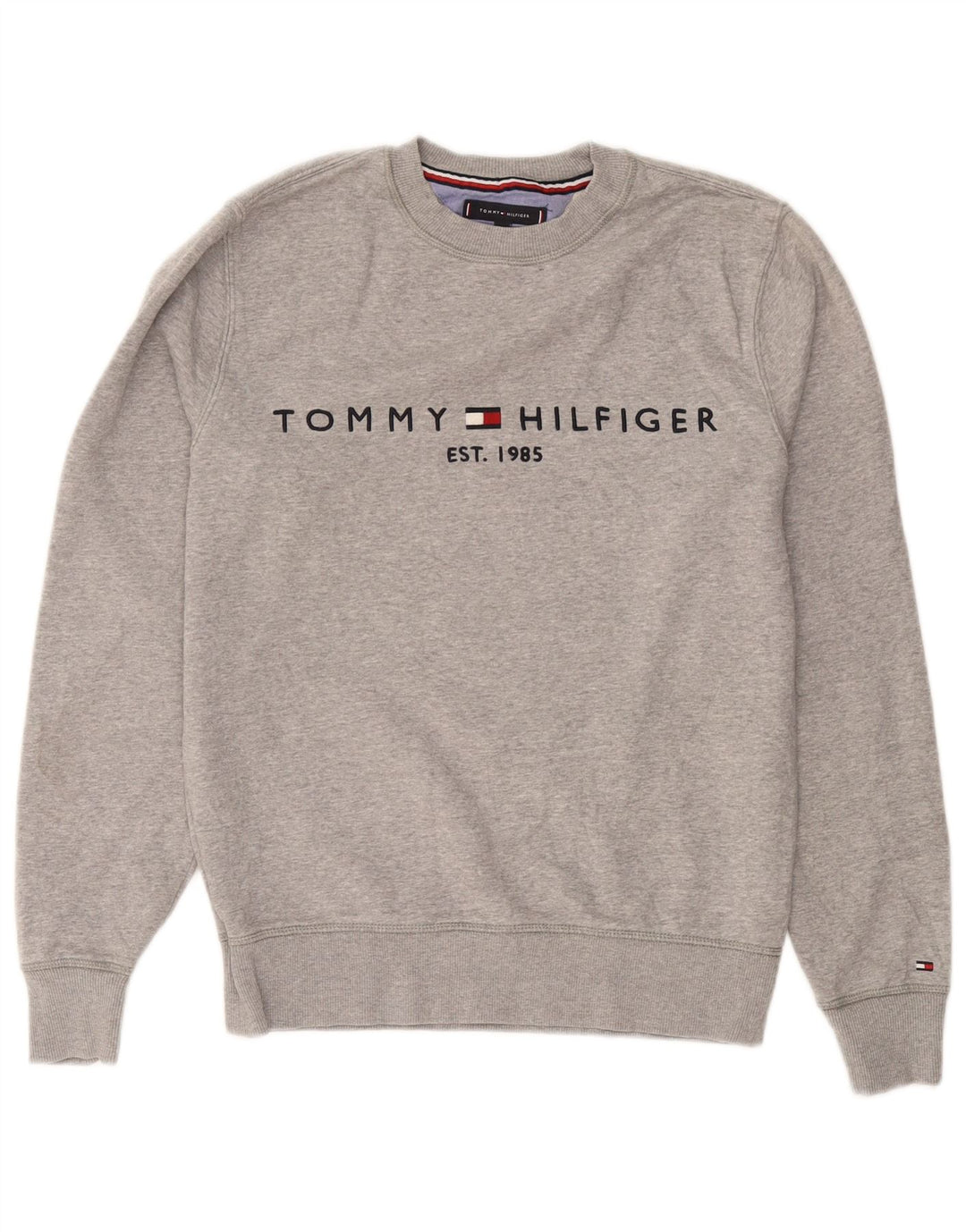 Tommy Hilfiger muška majica s trenirkom srednje sive boje s flekama