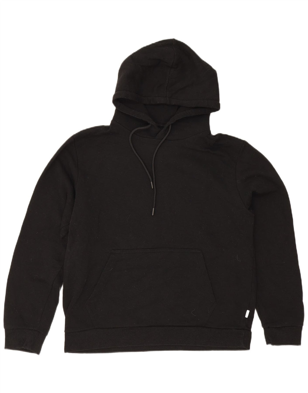 Jack & Jones muška majica s kapuljačom Veliki crni poliester