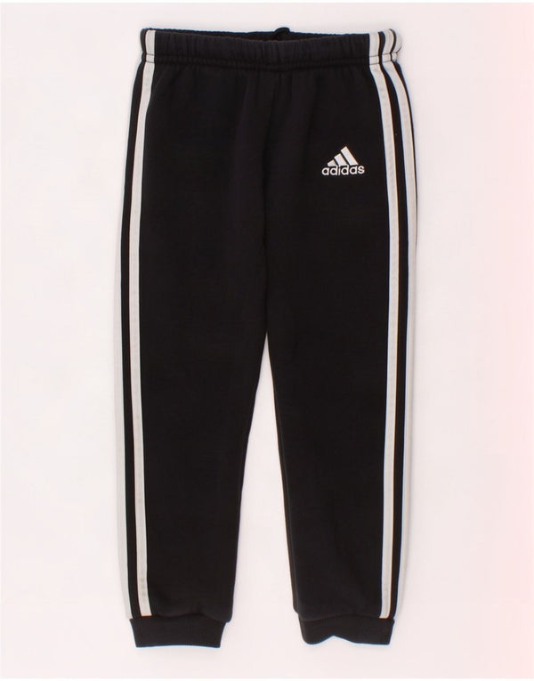 Adidas Baby Boys Trenirke Hlače 18-24 mjeseca Crne pamučne