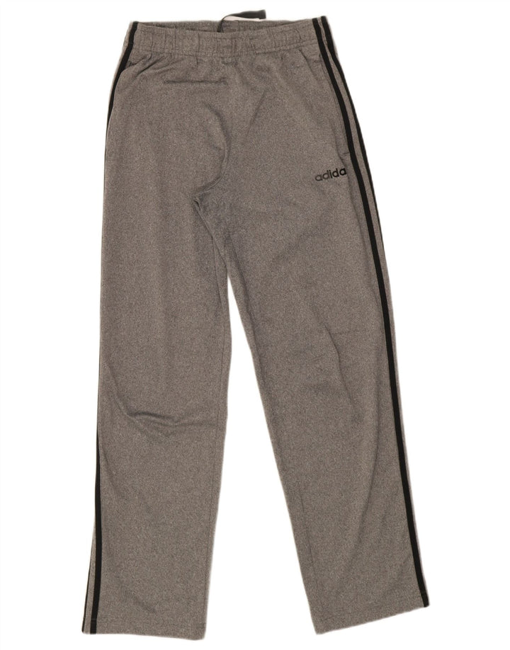 Adidas muške trenirke male sive poliesterske hlače