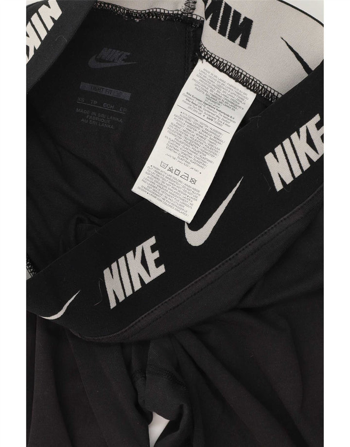 Nike ženske tajice UK 6 XS crni pamuk