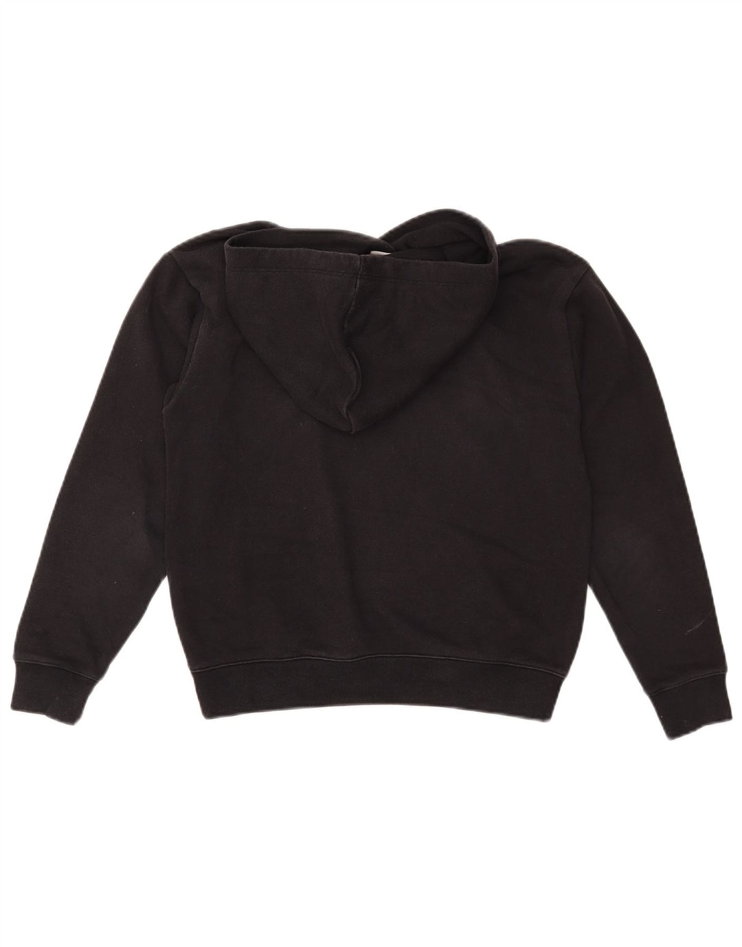 CHAMPION Ženska kratka velika majica s kapuljačom UK 6 XS crni pamuk