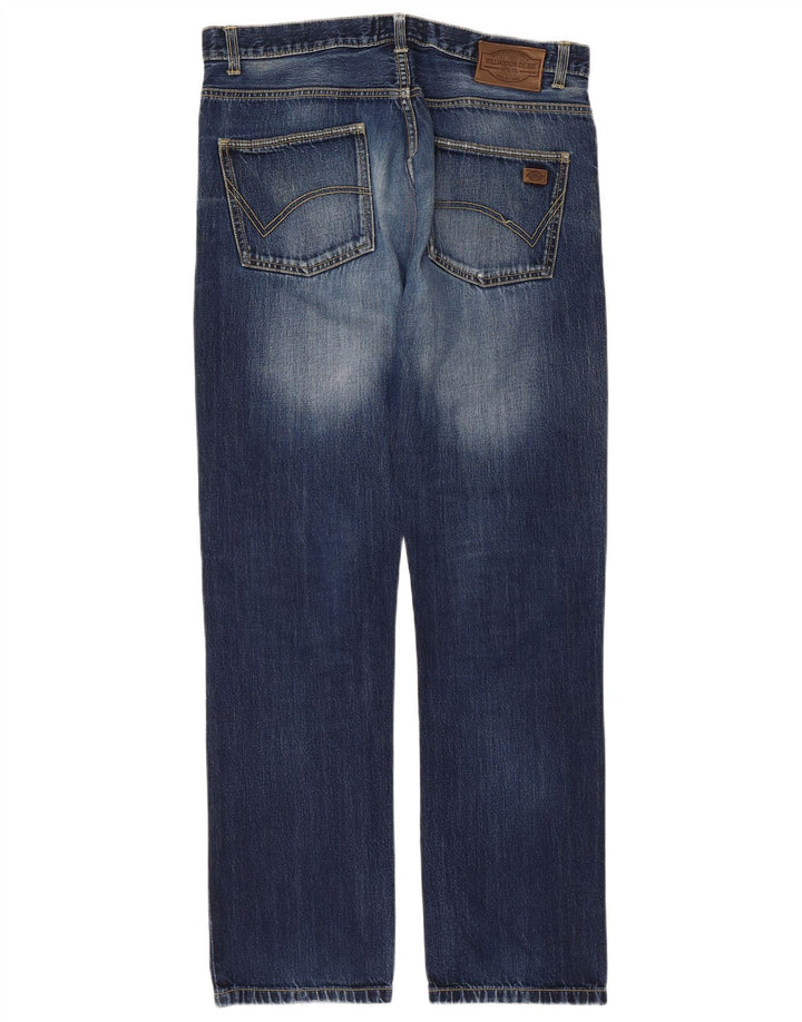 Dickies muške ravne traperice W33 L34 plavi pamuk