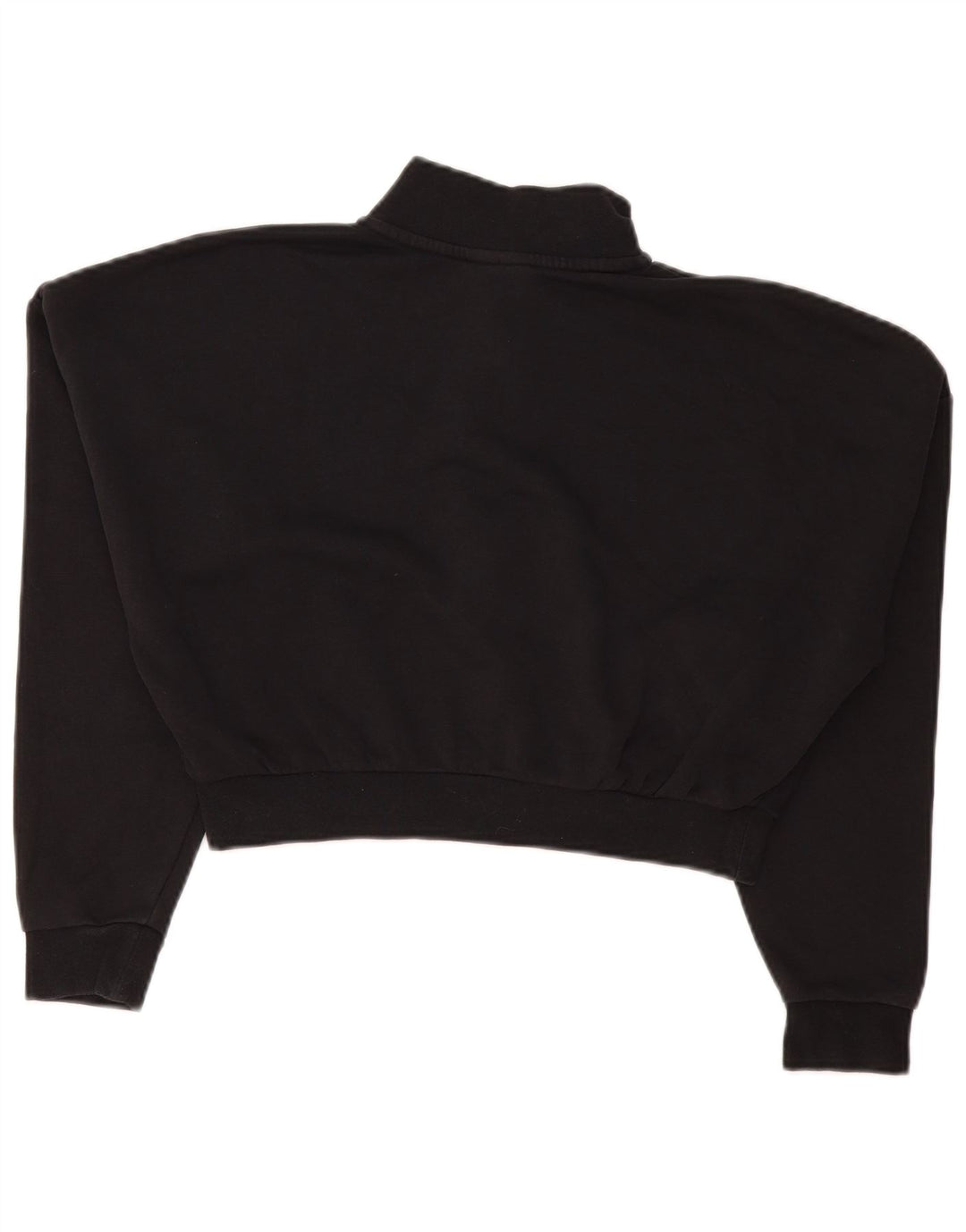 Nike Ženska velika majica s kratkim izrezom i kratkim izrezom UK 10 Mala crna