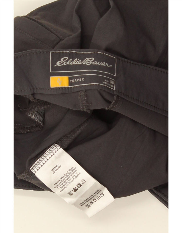 Eddie Bauer muške chino kratke hlače W38 XL sivi najlon