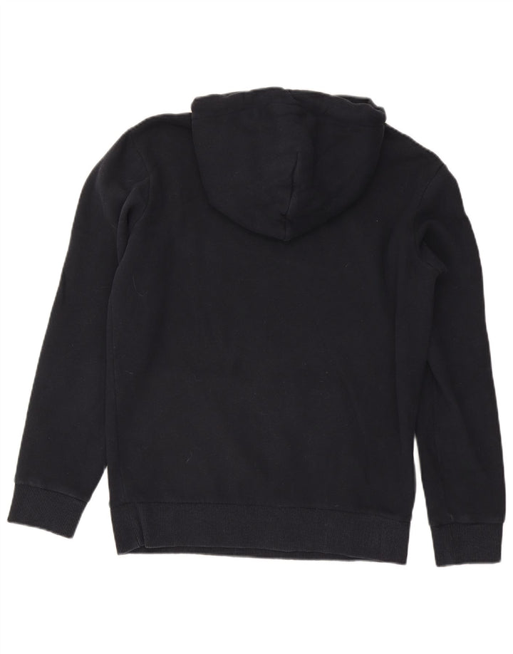 Superdry muška majica s kapuljačom srednje veličine, crni pamuk