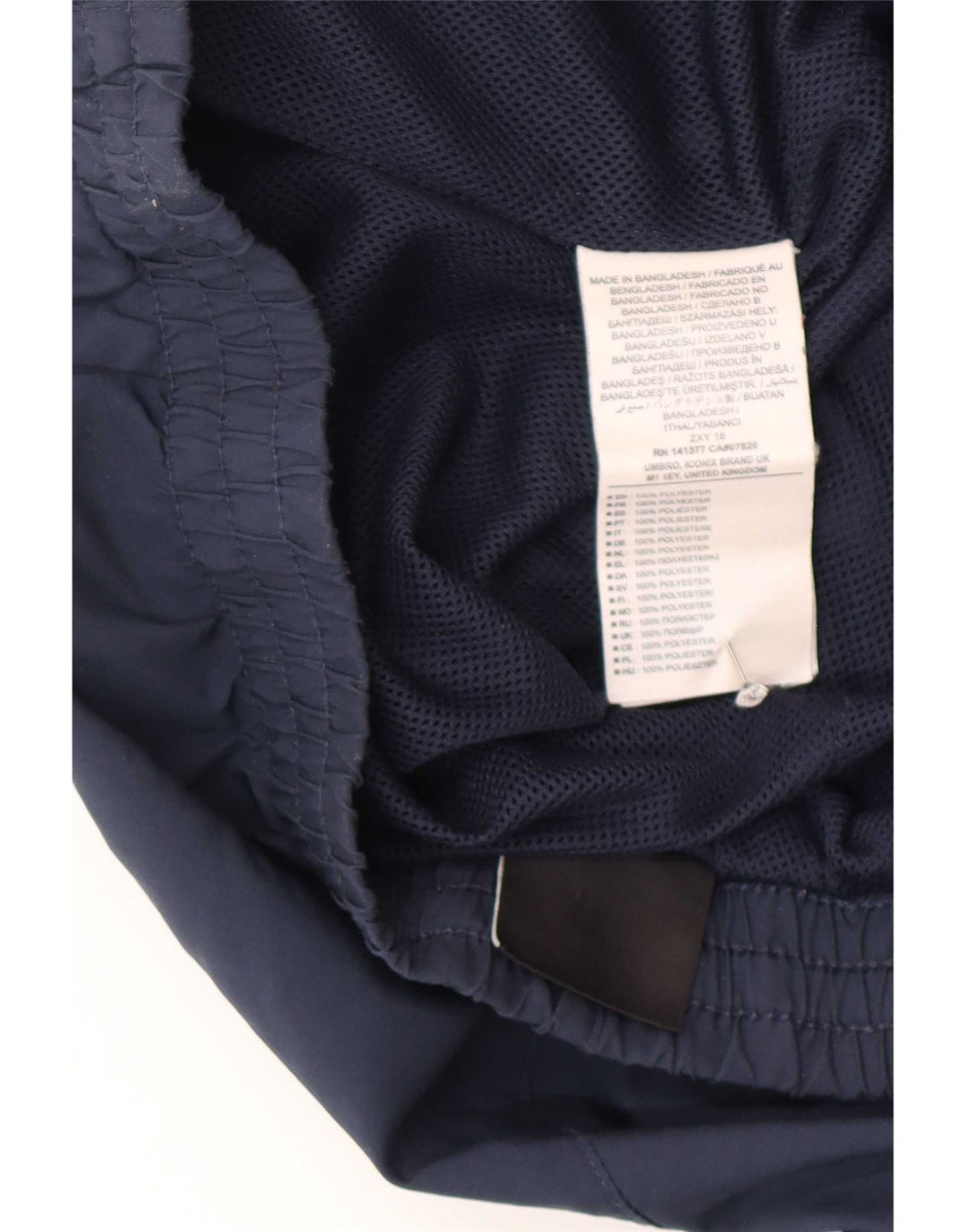 Umbro muške trenirke Hlače Joggers Large tamnoplavi poliester