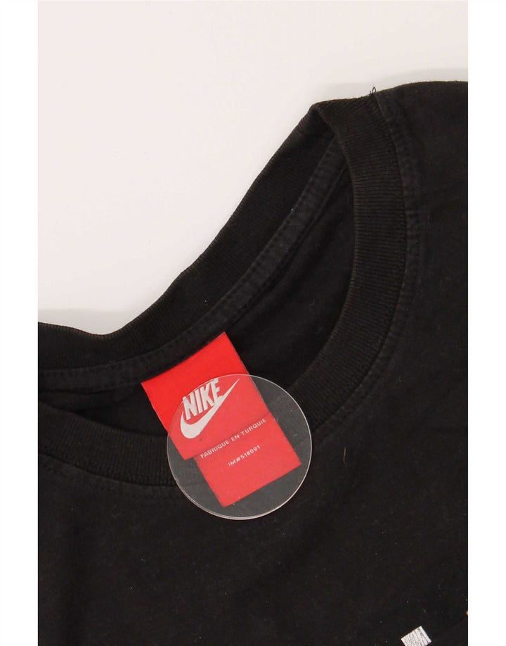 Nike muška majica s grafičkim motivima velika crna