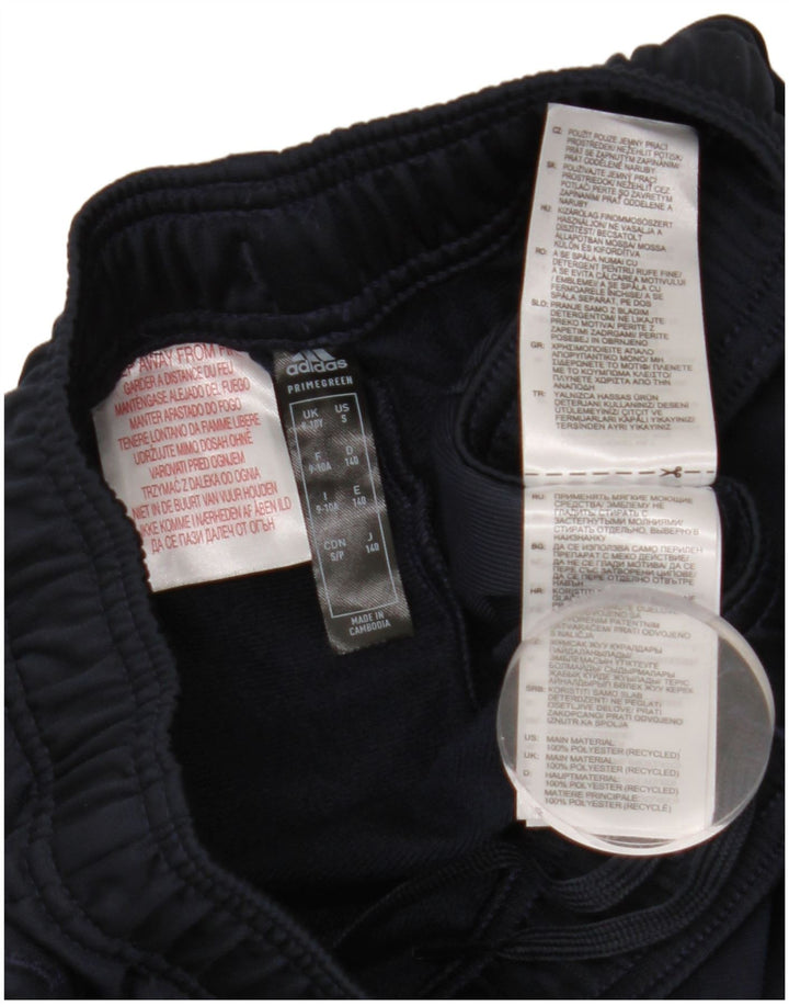 ADIDAS Hlače za trenirku Primegreen za dječake 9-10 godina tamnoplave poliesterske