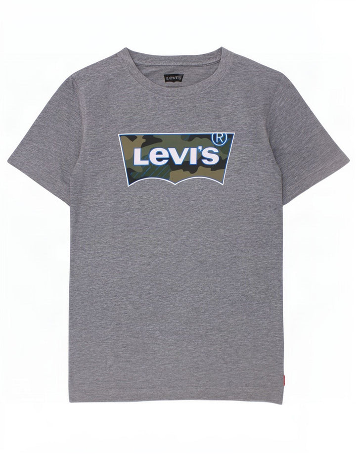 Gornja majica kratkih rukava Levi's Boys Graphic T-Shirt 13-14 Years Grey