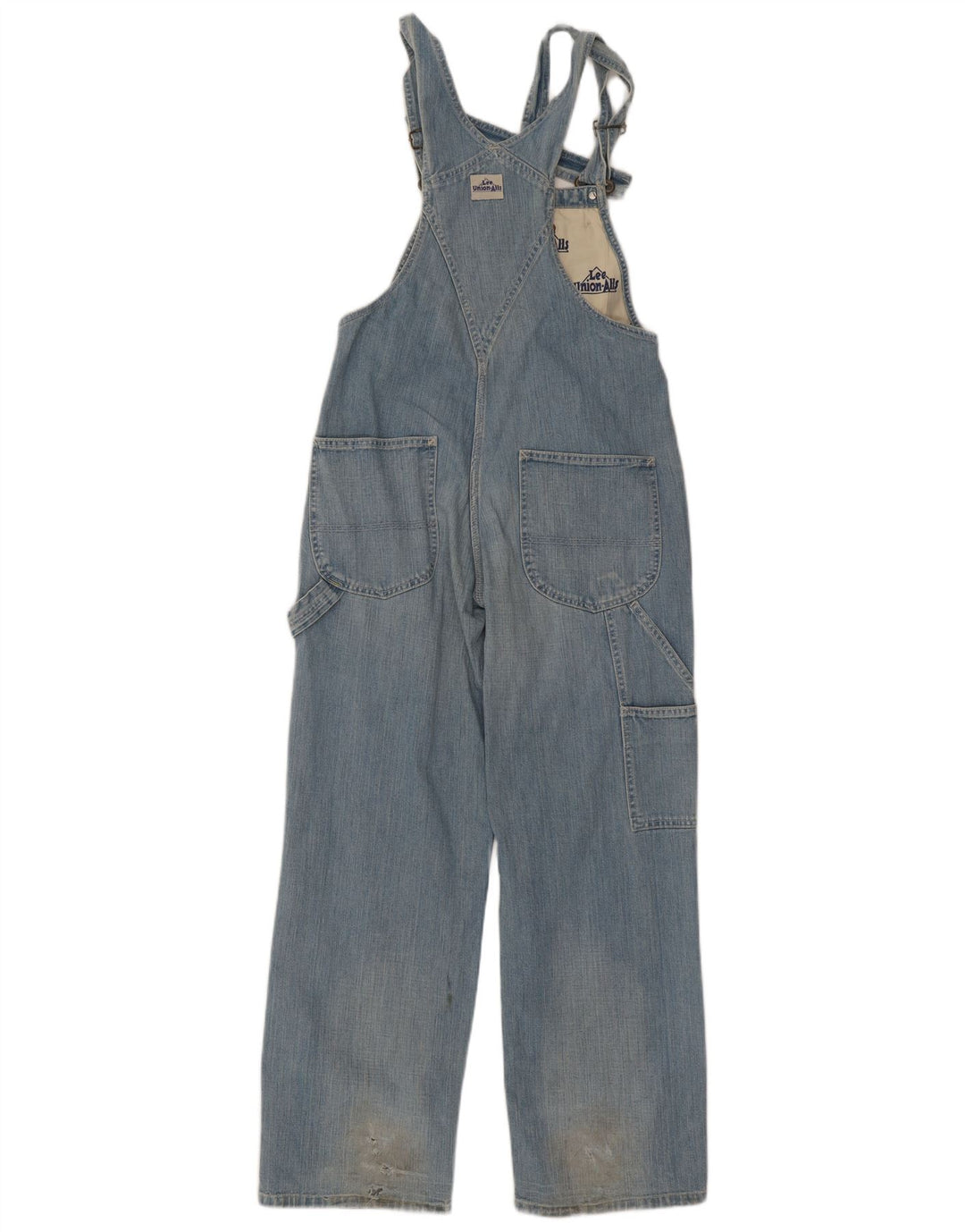 Lee Mens Dungarees Jeans Male W32 L30 Plavi pamuk