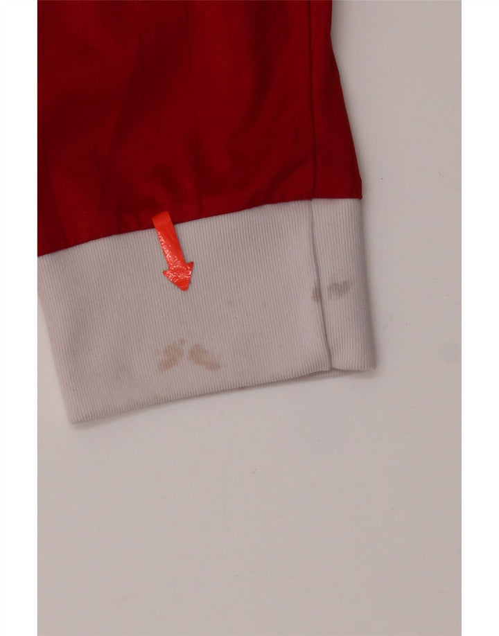 Adidas muška majica Climalite dugih rukava 2XL crveni poliester