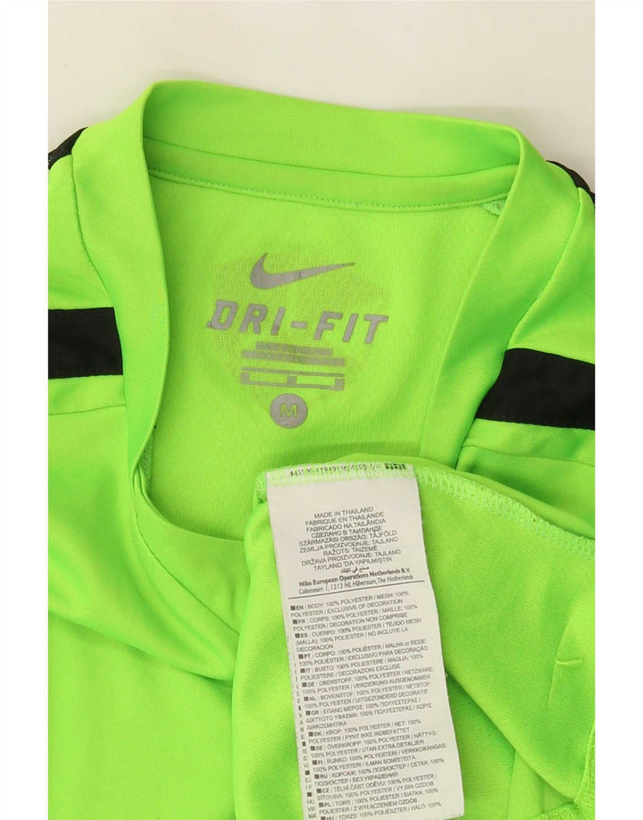 Nike Dri Fit T-Shirt Top srednje zelene boje od poliestera