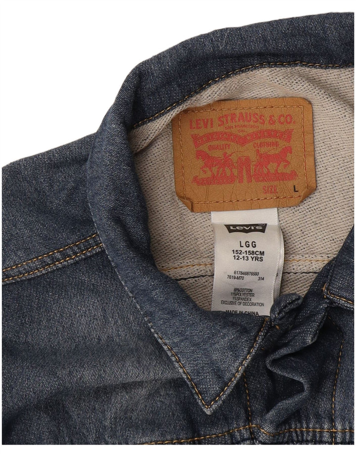 Levi's Boys traper jakna 12-13 godina velika plava pamuk